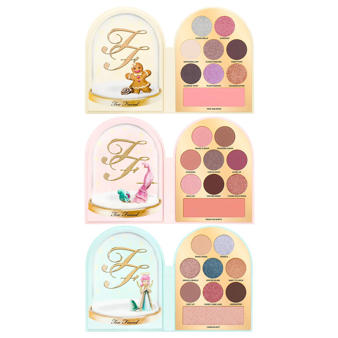 Too Faced Let It Snow Globes Makeup Collection