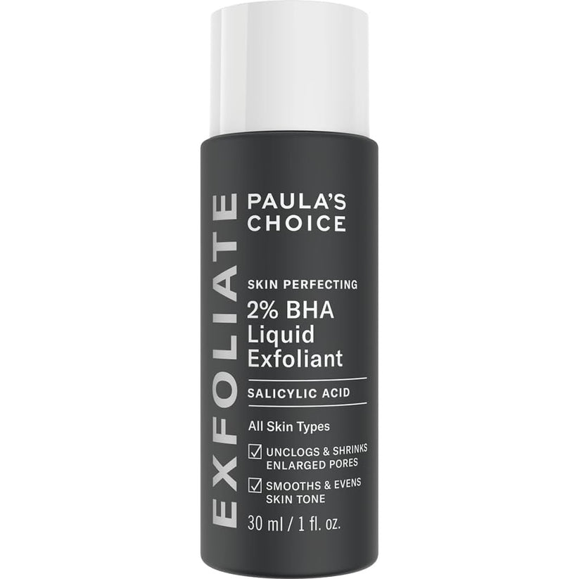 Paula's Choice SKIN PERFECTING 2% BHA Liquid Exfoliant - Face Exfoliating Peel Fights Blackheads & Enlarged Pores - with Salicylic Acid - Combination & Oily Skin - 30 ml