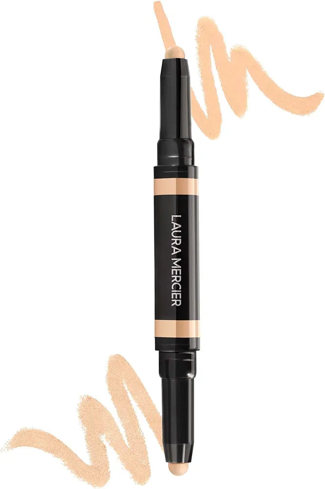 Secret Camouflage Concealer Duo
2-in-1 face and under-eye concealer duo, Erases imperfections, Brightens under eye.