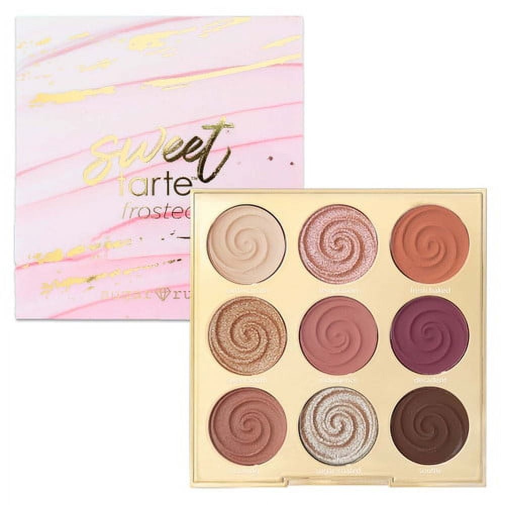 Tarte Sweet Tarte Frosted Eyeshadow Palette - Rosy, Plum, and Mauve Shades