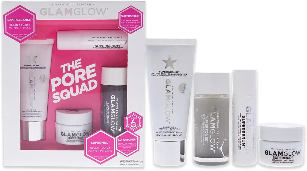 Glam Glow The Pore Squad Combo Set