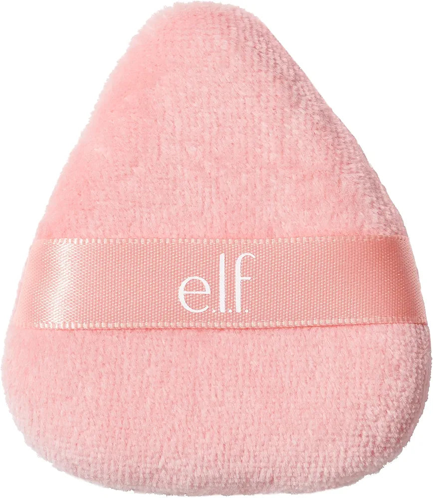 e.l.f. Halo Glow Powder Puff, Soft, Reusable Powder Puff