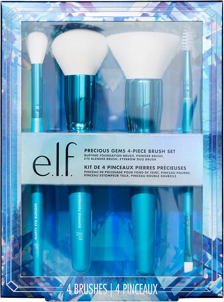 .Elf, Precious Gems Brush Set - 4 pcs