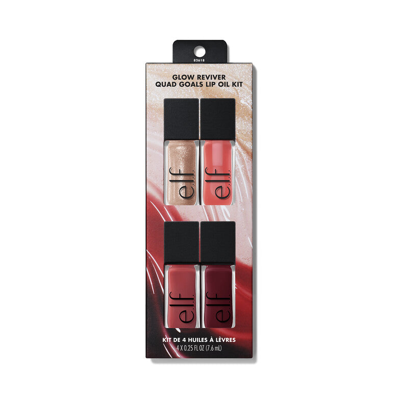 GLOW REVIVER QUAD GOALS LIP OIL KIT