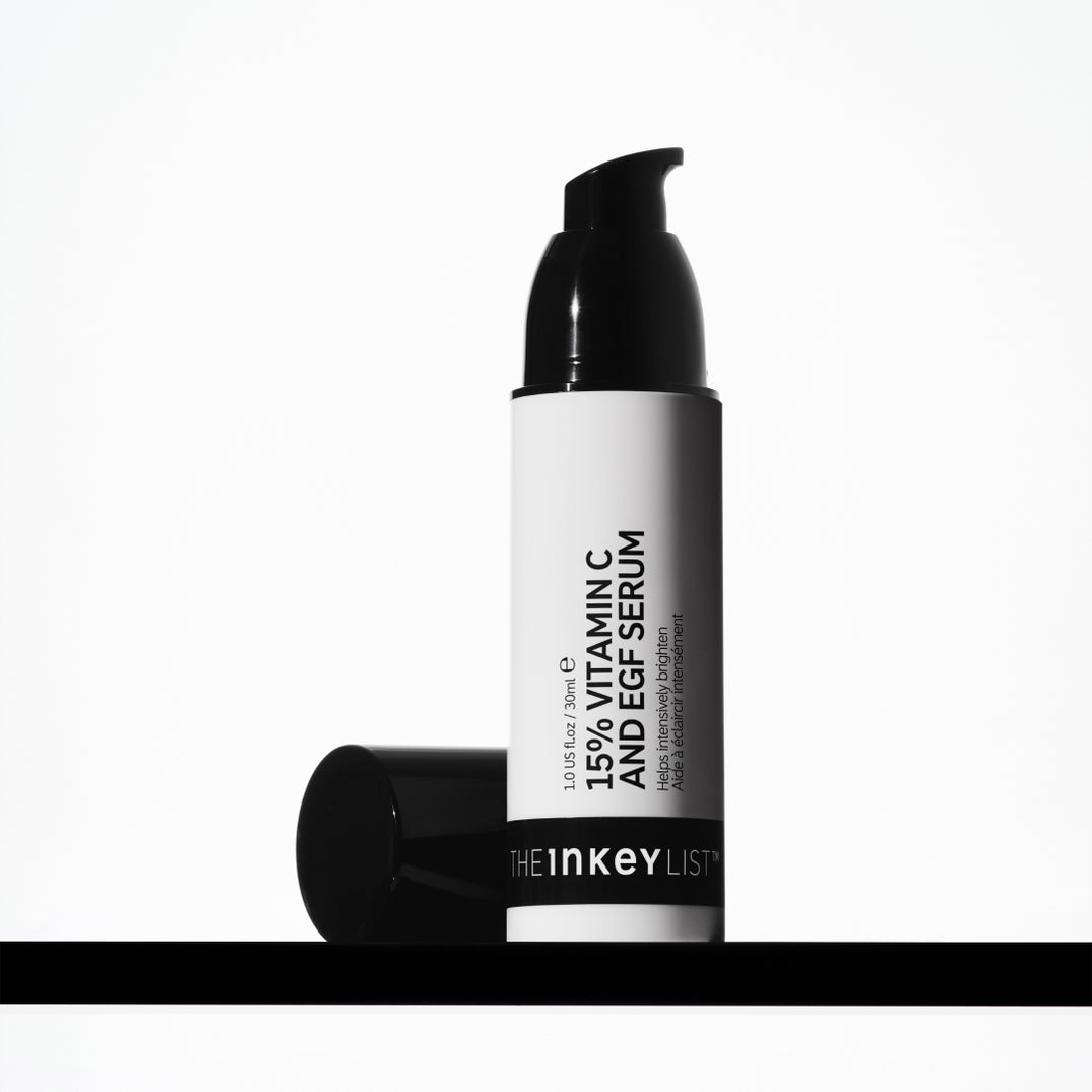 15% Vitamin C + EGF Serum| The INKEY List
Brightening serum to target hyperpigmentation and uneven