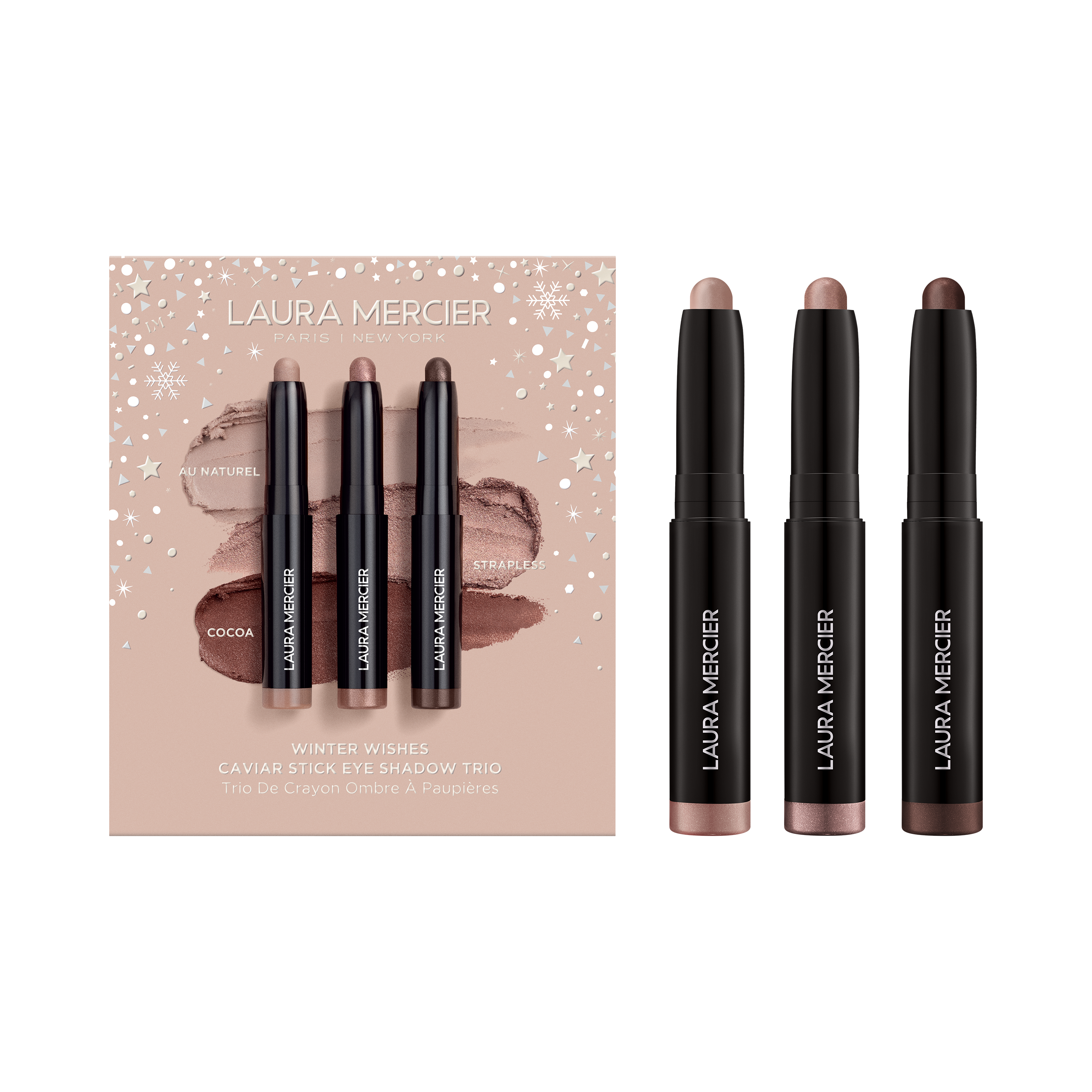 Enchanting Shimmers Caviar Stick Eye Shadow Trio