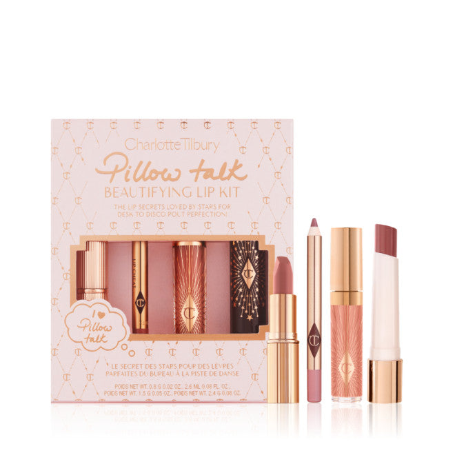 PILLOW TALK BEAUTIFYING LIP KIT LIMITED EDITION KIT