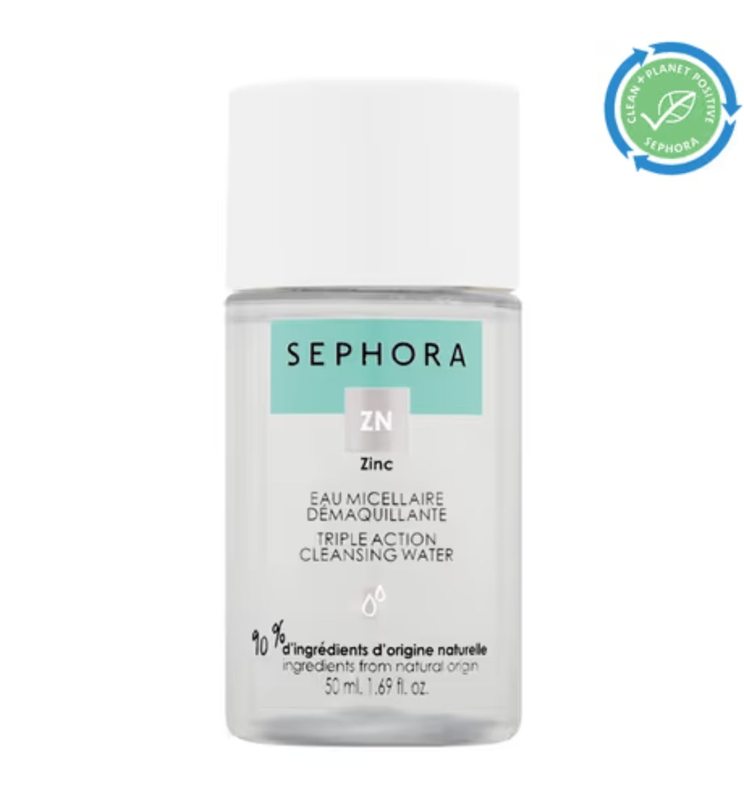 SEPHORA EXCLUSIVE

Sephora Collection

Triple Action Cleansing Micellar Water • 50ml