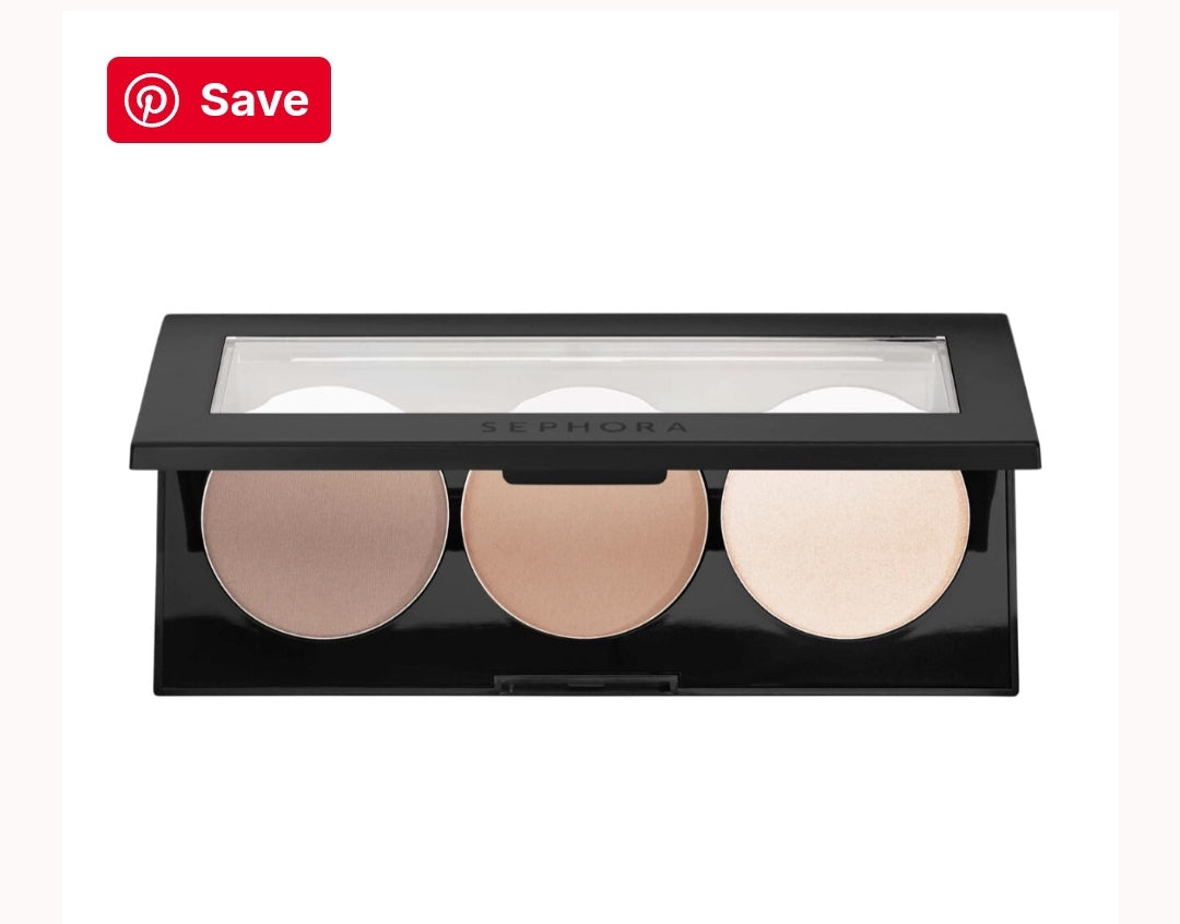 Sephora Collection - Trio Contour Face Palette | Light-Medium Trio Contour Palette