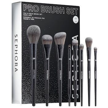 8 piece pro brush set