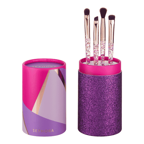 Glitter Brush Set - 4 Eye Brushes