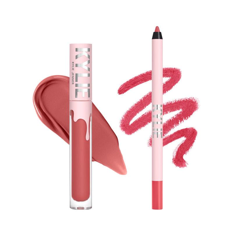 Kylie Cosmetics Matt Lip Kit Comfortable + 8-Hour Wear (Kristen)