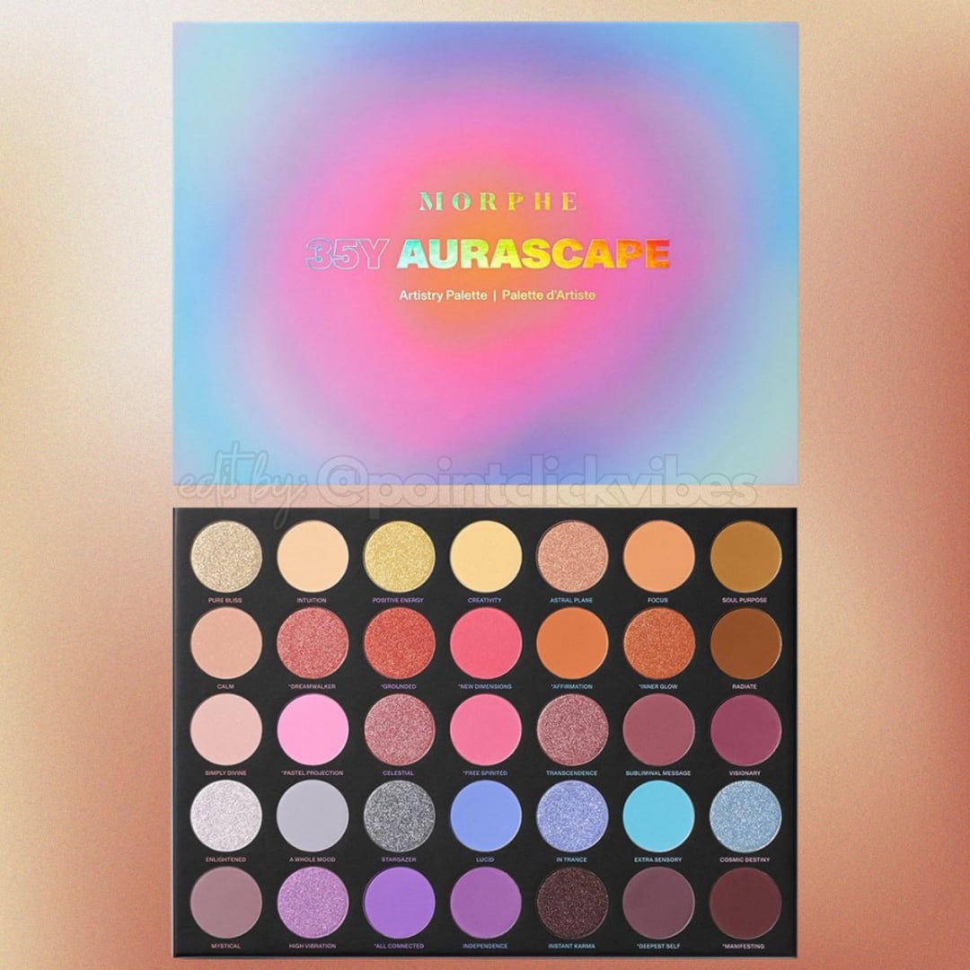 Morphe Aurascape 35Y Artistry Palette & Collection