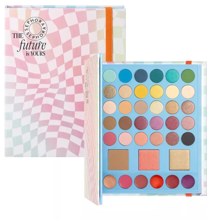 New Sephora The Future Is Yours Multi-Use Palette Eyes, Lips & Fave 39 Colors