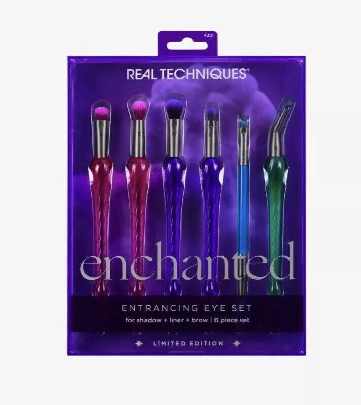 Real Techniques Enchanted Limited Edition Entrancing Eye Set 6 PC Set makeup