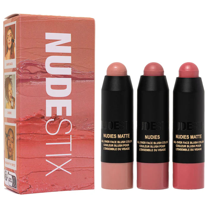 NUDESTIX
Mini Pink Nude Blush 3 PC Kit