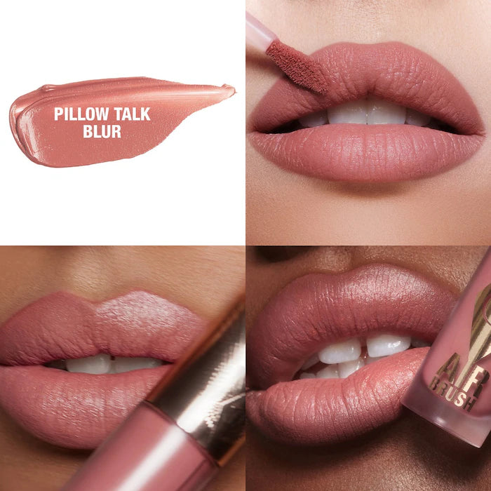 Charlotte Tilbury
Airbrush Flawless Matte Lip Blur Liquid Lipstick pillow talk