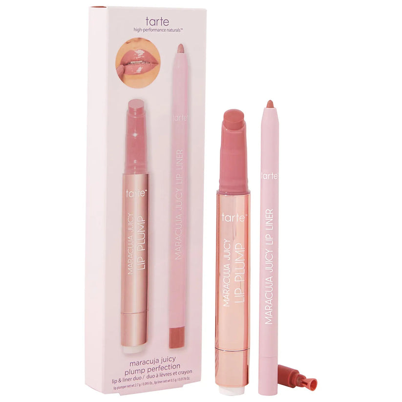 tarte - maracuja juicy plump perfection lip & liner duo