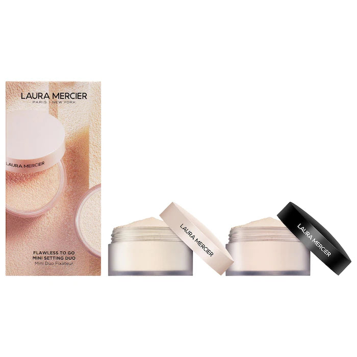 Laura Mercier
Flawless To Go Mini Setting Powder Duo