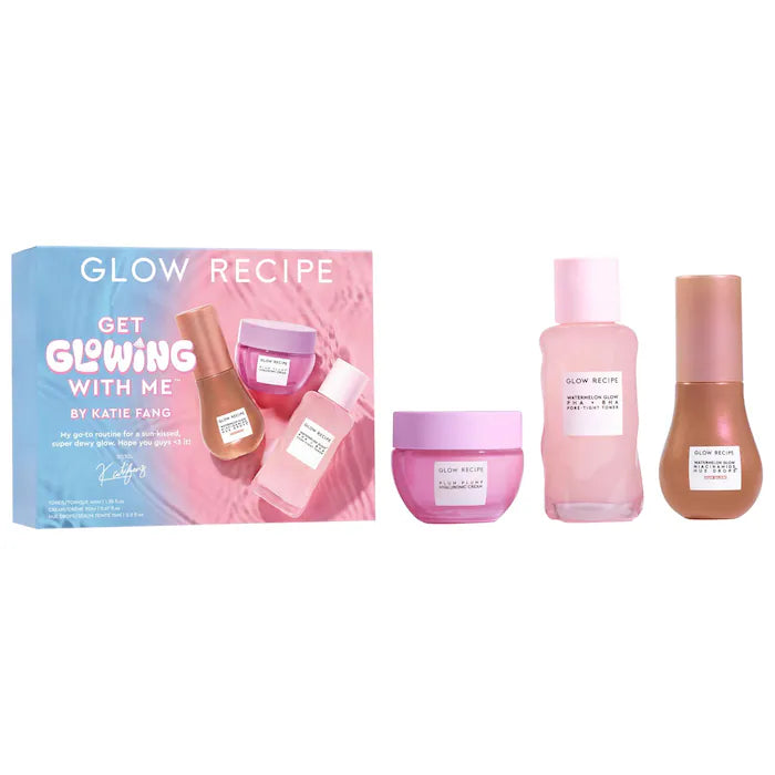 Glow Recipe
Get Glowing With Me™ Kit by Katie Fang with Hue Drops Tinted Serum