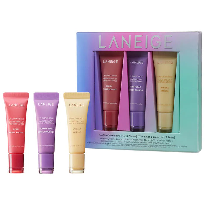 LANEIGE
On-the-Glow Lip Balm Trio