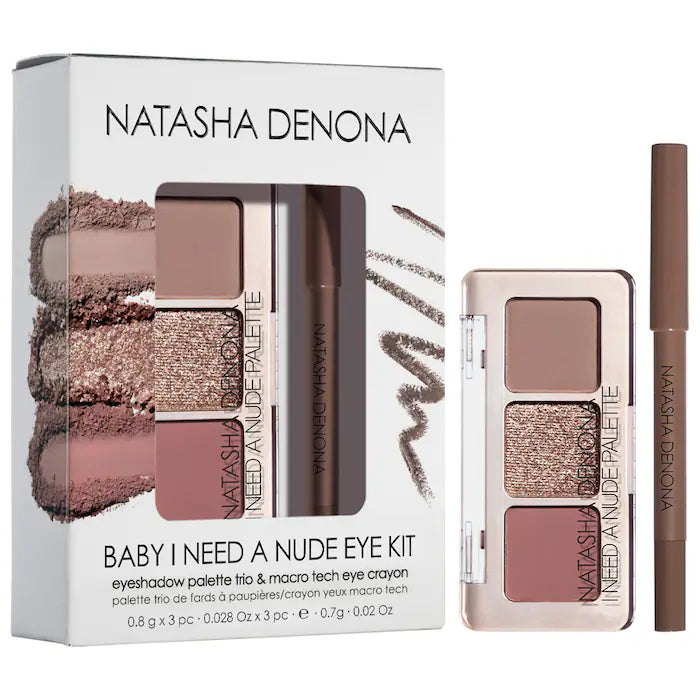 NATASHA DENONA
Mini Baby I Need a Nude Eyeshadow and Eyeliner Kit