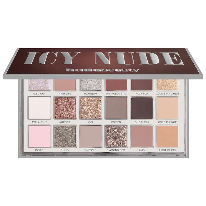 HUDA BEAUTY
Icy Nude Eyeshadow Palette