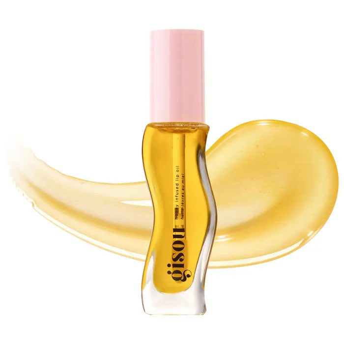 Honey Infused Hydrating Lip Oil honey gold